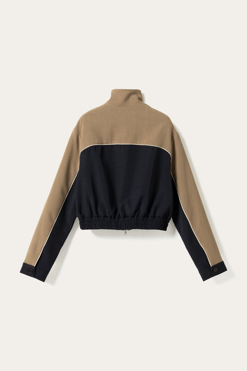 N-Mazzy Jacket Navy Sand Combo