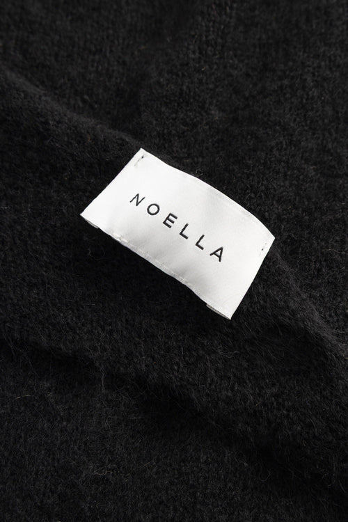 N-Loena Knit Scarf Black