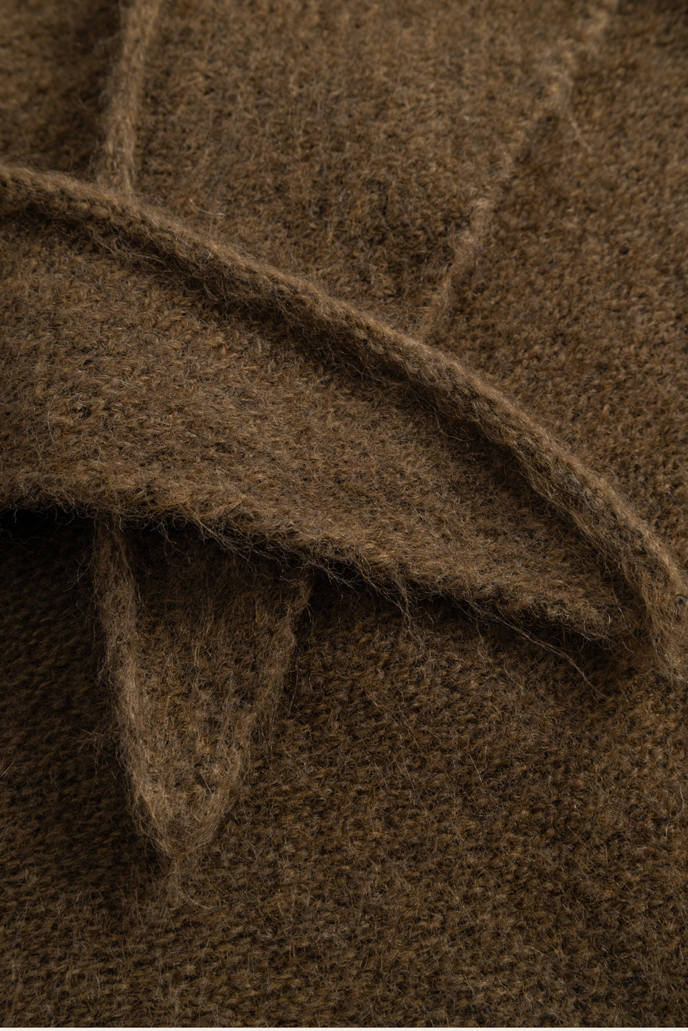 N-Loena Knit Scarf Military Green Melange