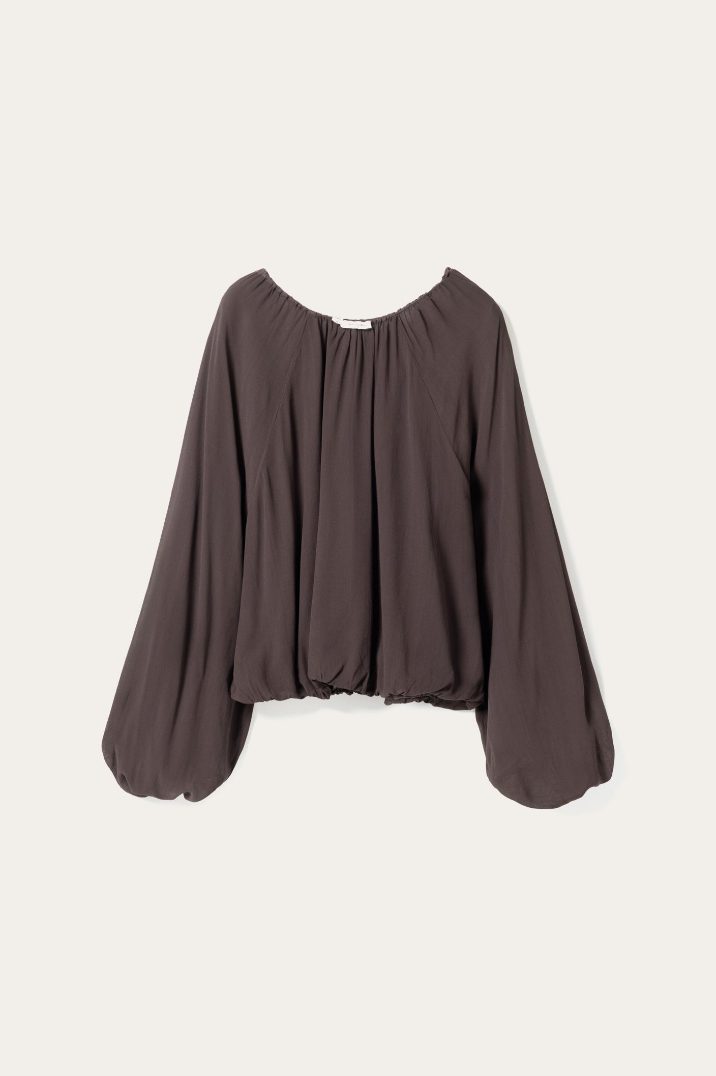 N-Marisela Blouse Chocolate