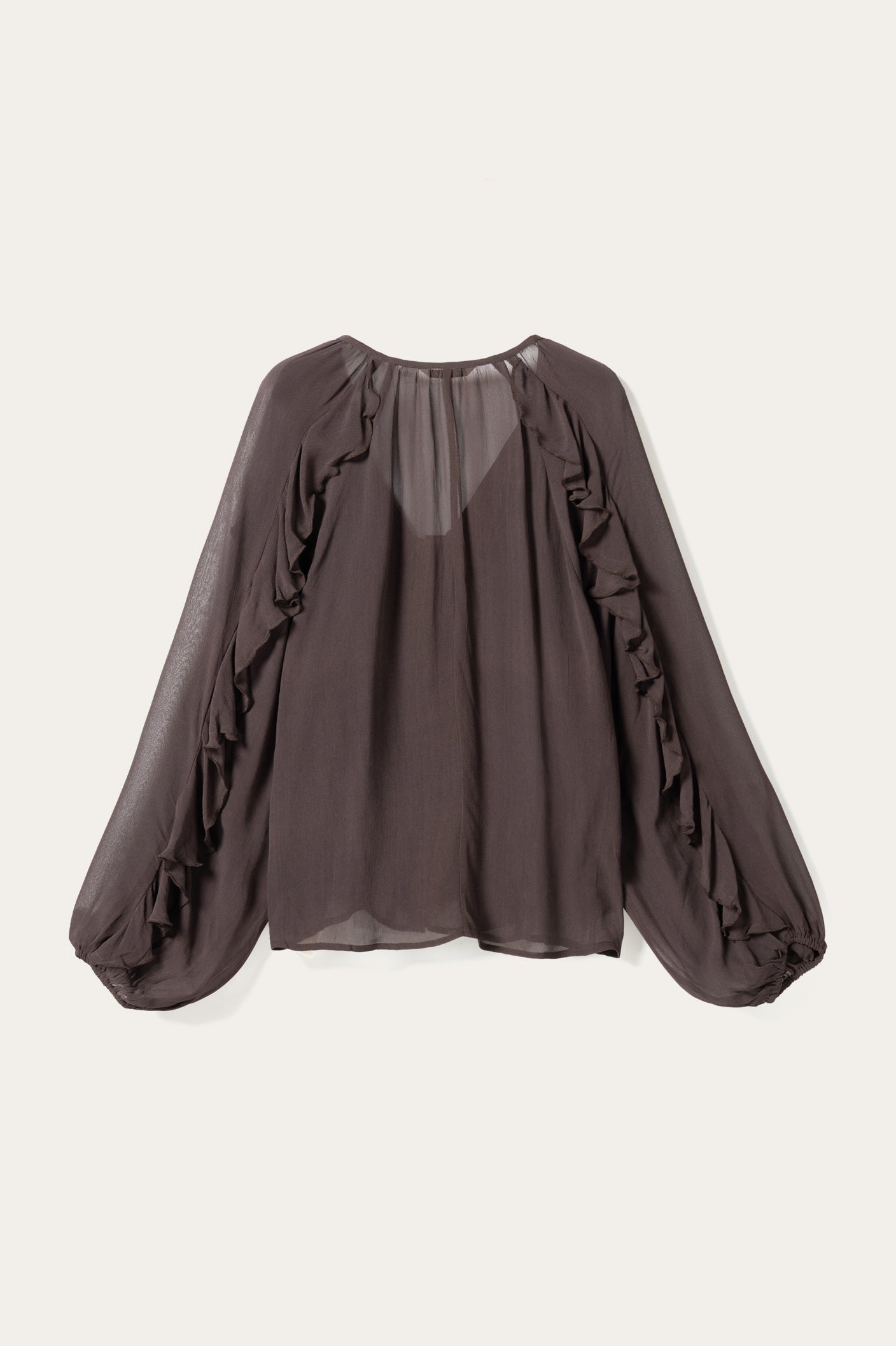N-Merlynn Blouse Chocolate