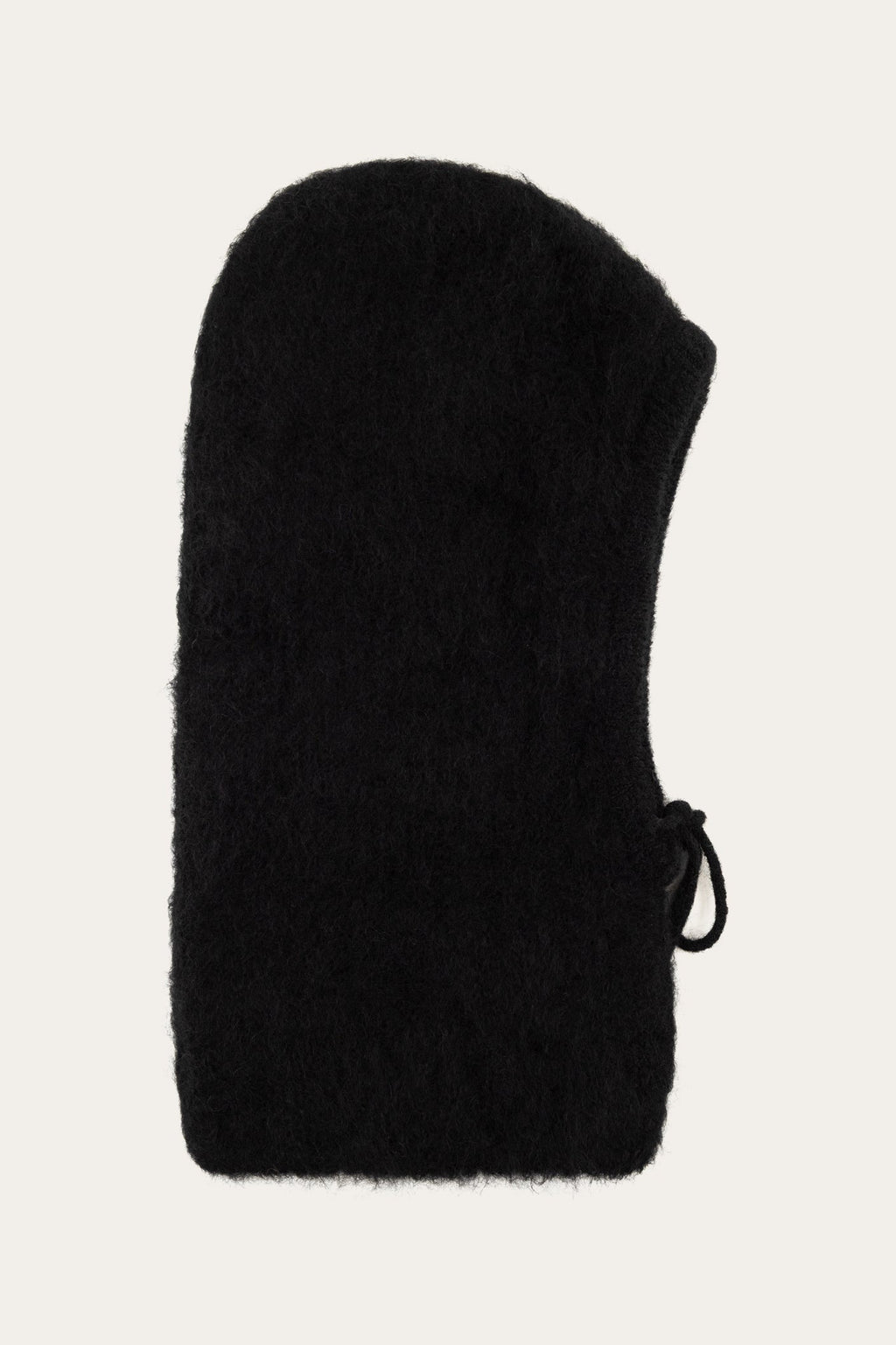 N-Merle Knit Balaclava Black