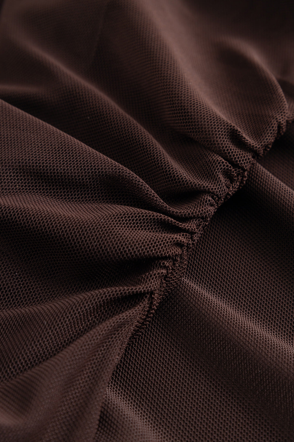 N-Melani LS Dress Dark Chocolate