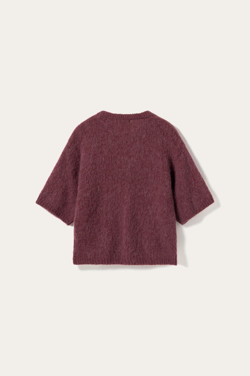 N-Kae SS Knit Cardigan Rust