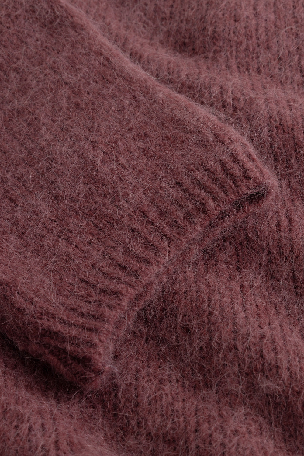 N-Kae SS Knit Cardigan Rust