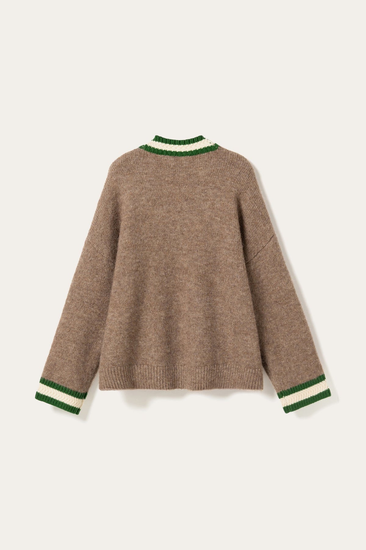 N-Nalia Knit Cardigan Sand Melange