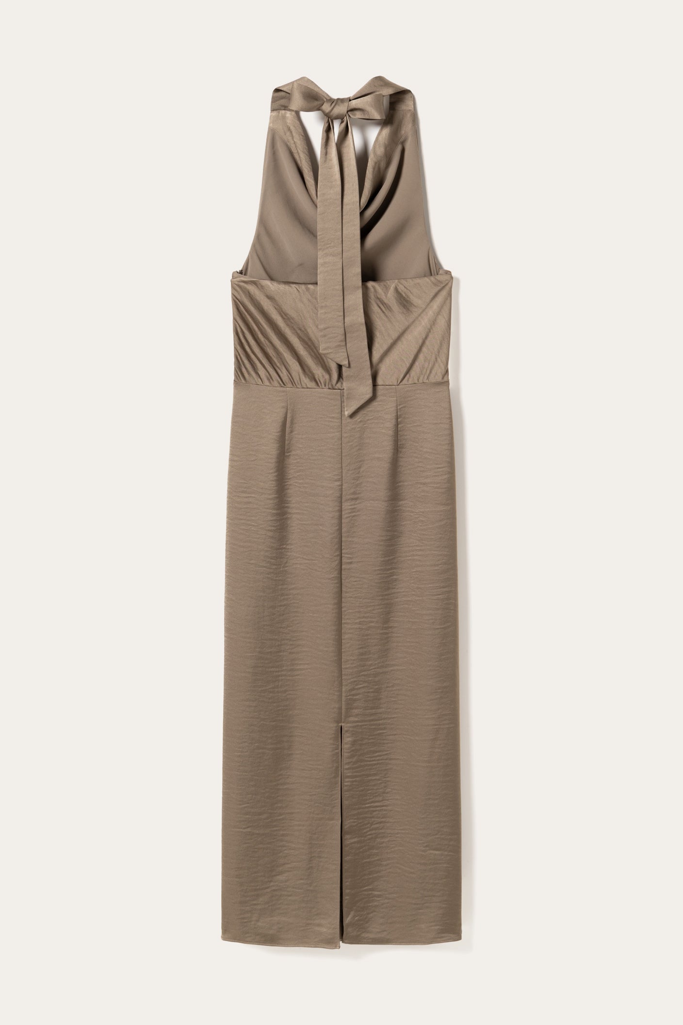 N-Lashanna Dress Grey Sand