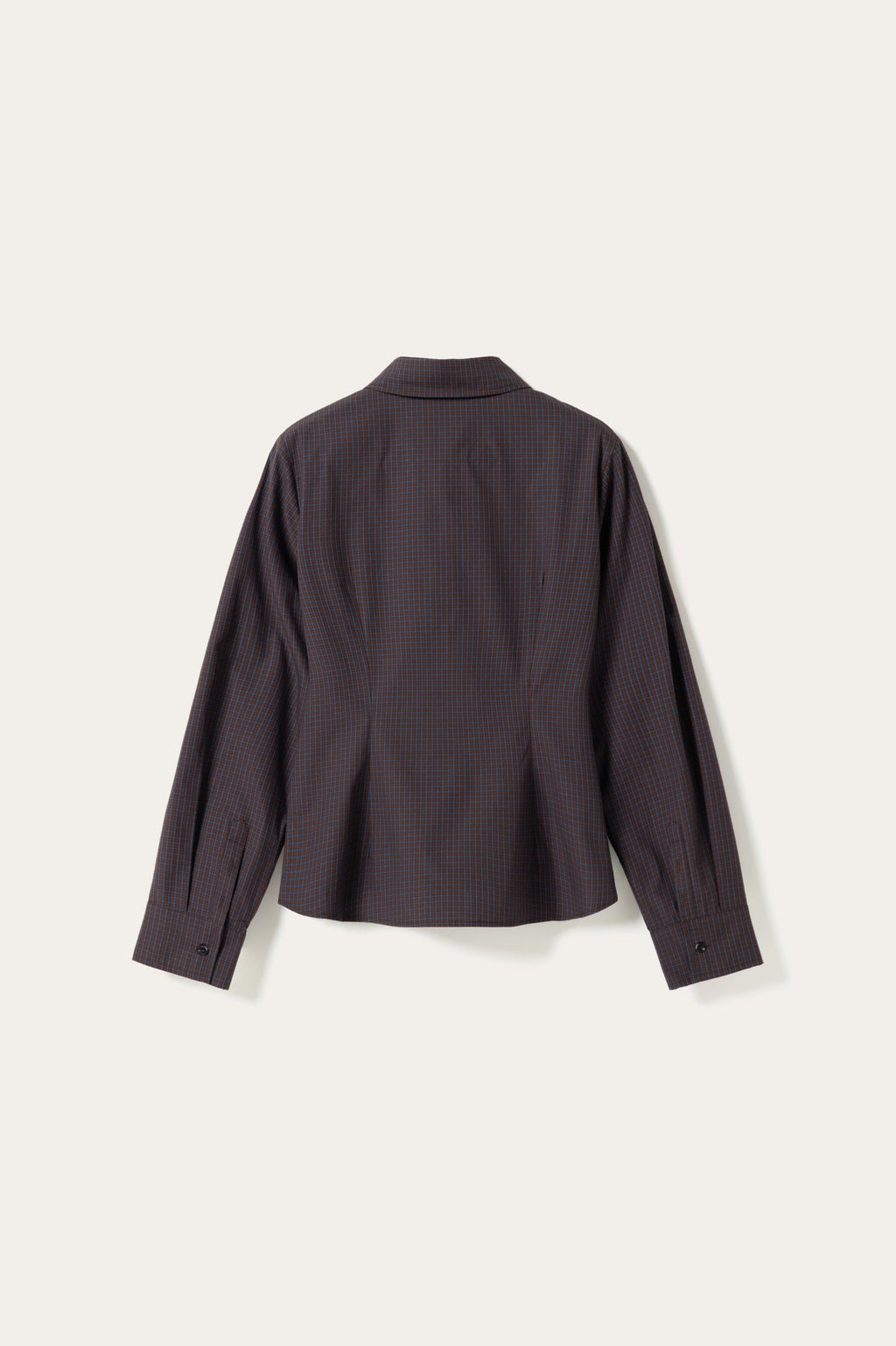 N-Loyce Shirt Deshay Burgundy Check