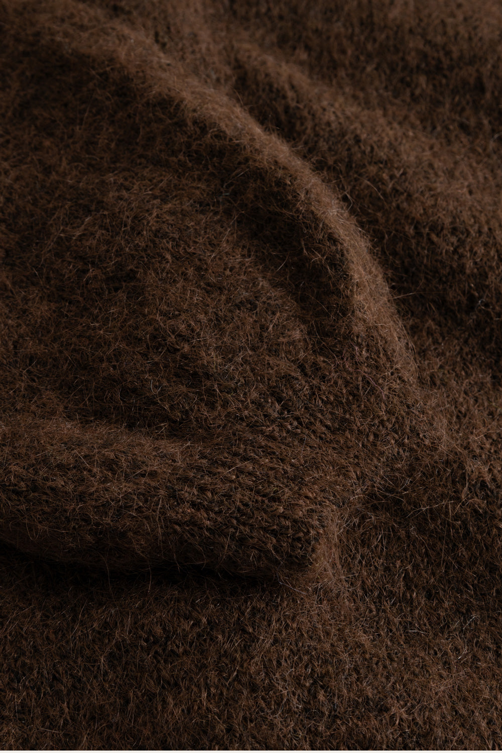 N-Mertice Knit Cardigan Chocolate