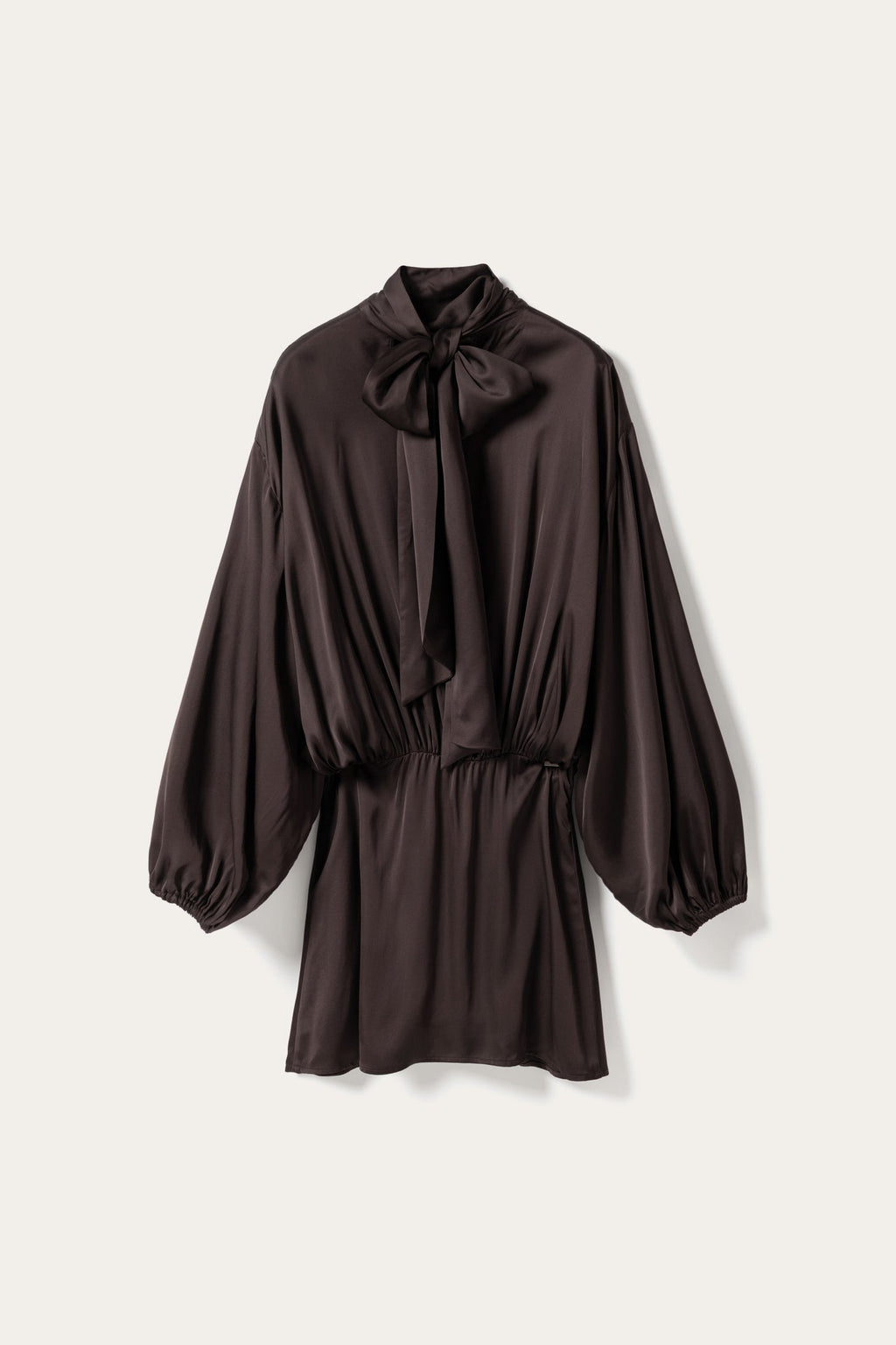 N-Melda Dress Dark Chestnut