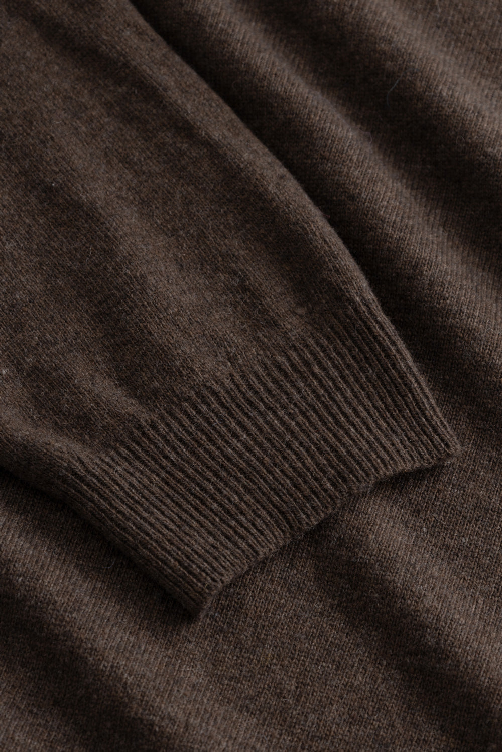 N-Marly Knit Brown Melange