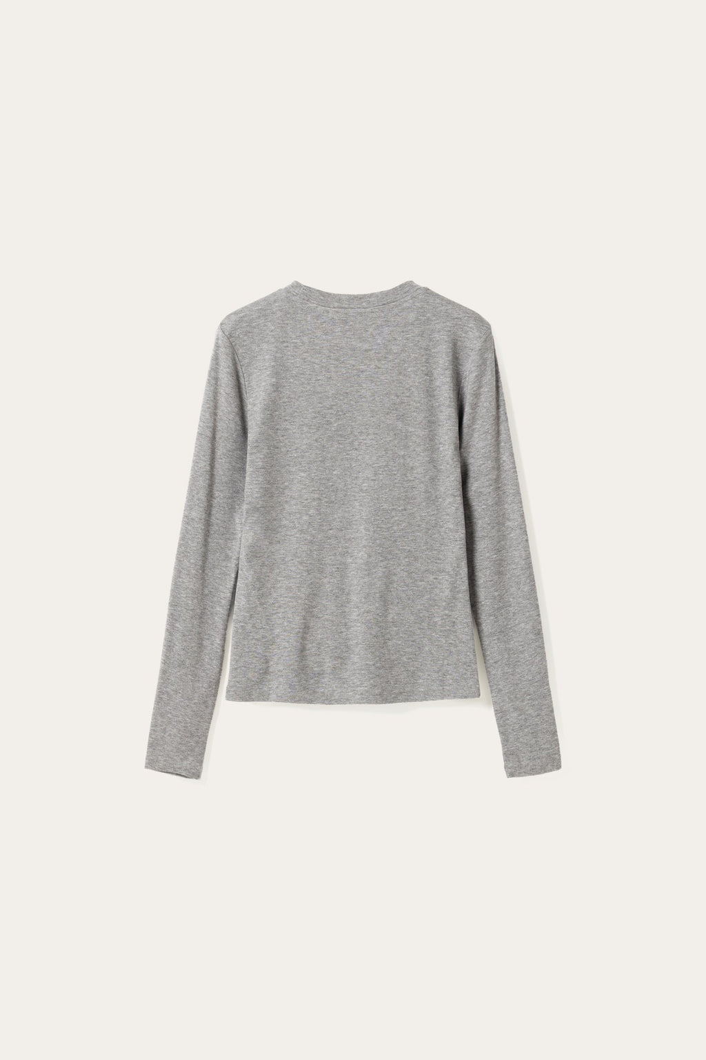 N-Lidie LS Top Medium Grey Mel.