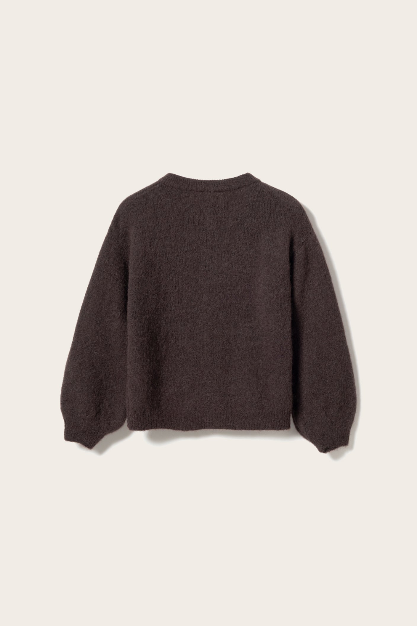 Kae Knit Cardigan Chocolate