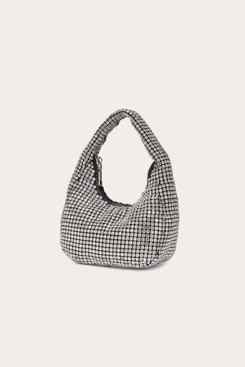 Cilla Sequin Bag Silver