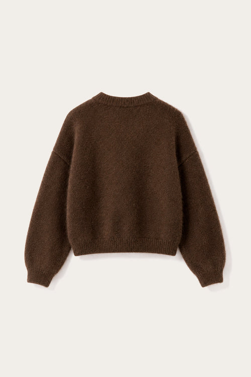N-Mafalda Knit Chocolate