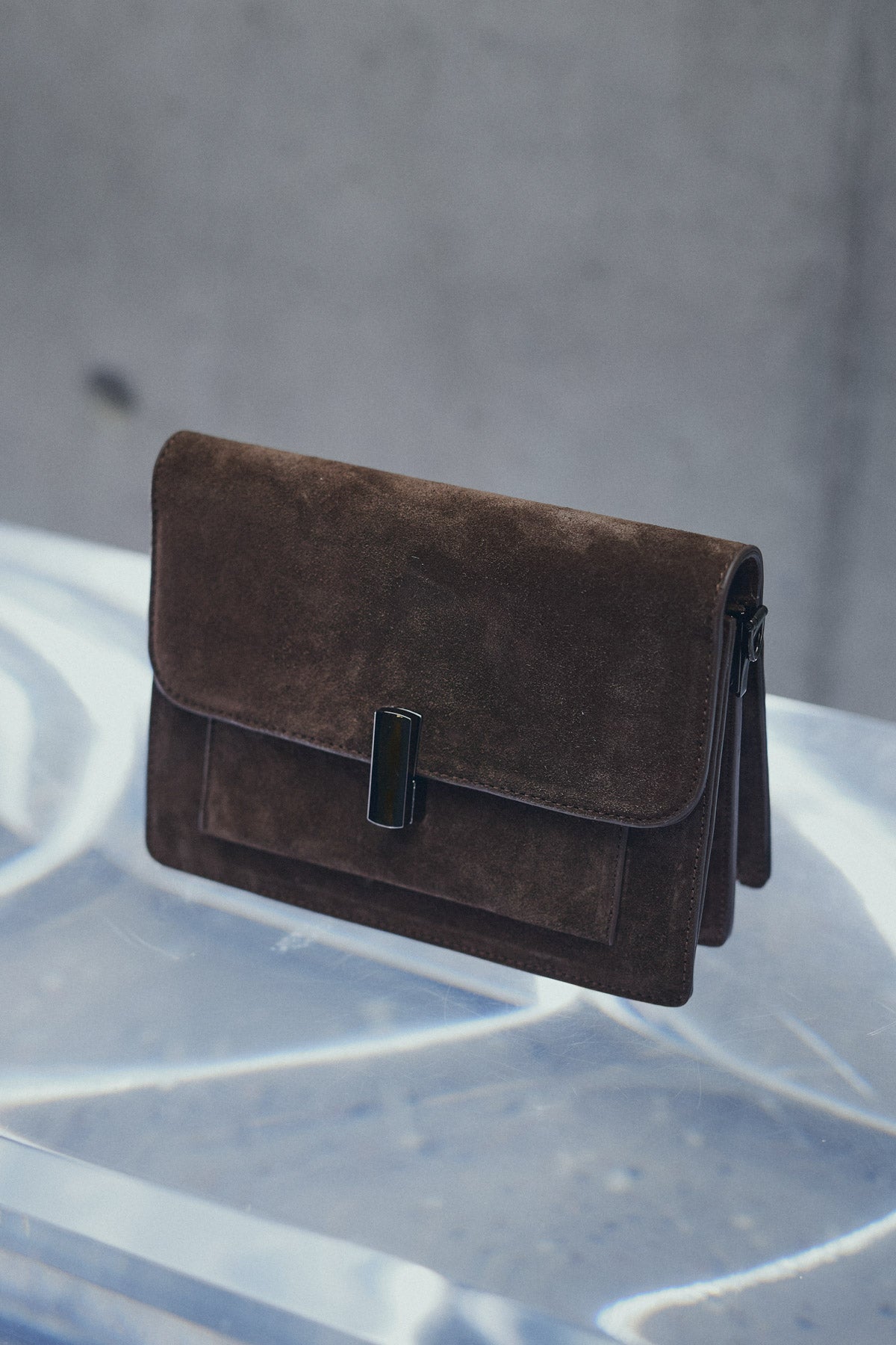 Adele Bag Real Suede Chocolate