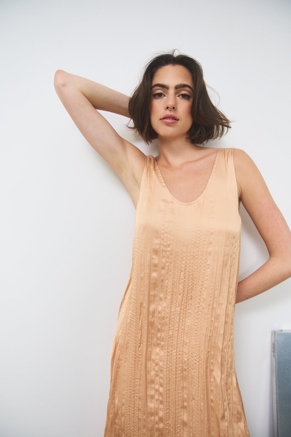 Samara Dress Dusty Apricot