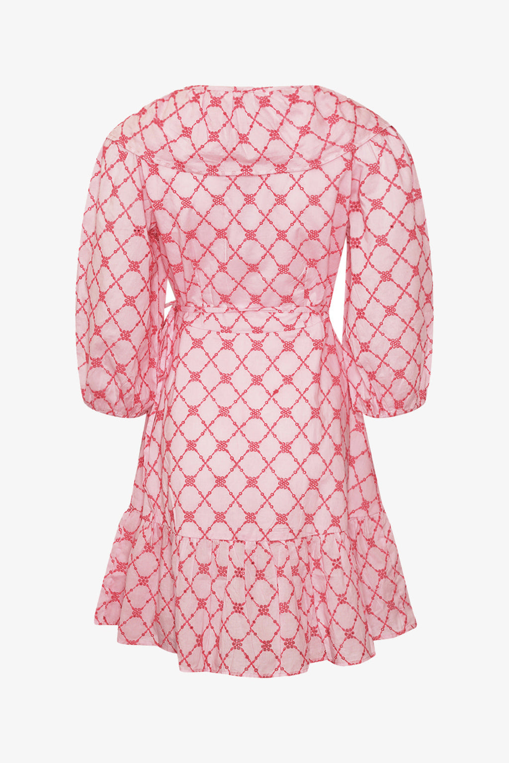 Kayann Dress Pink Lemonade Combo