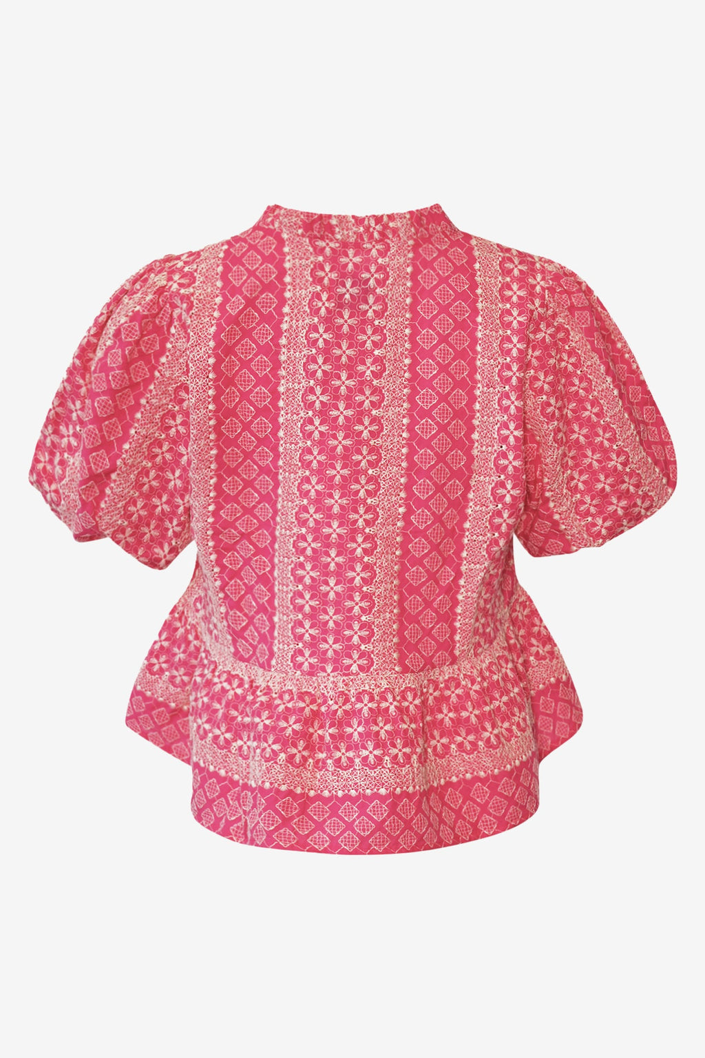 Lorraine Blouse Pink Sugar Combo